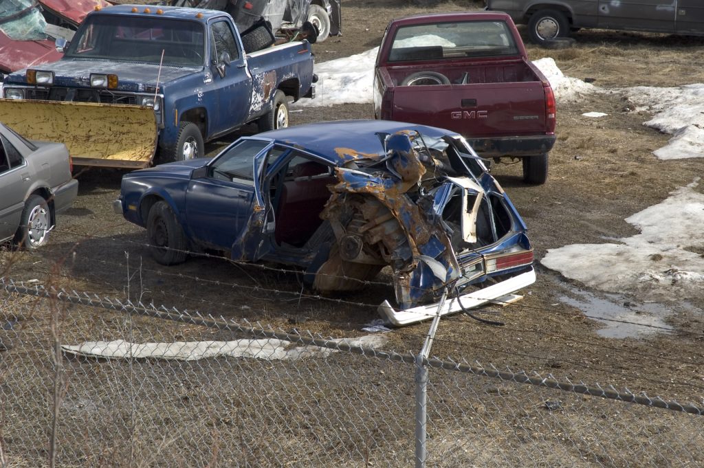 auto wrecking yards near Revere MA