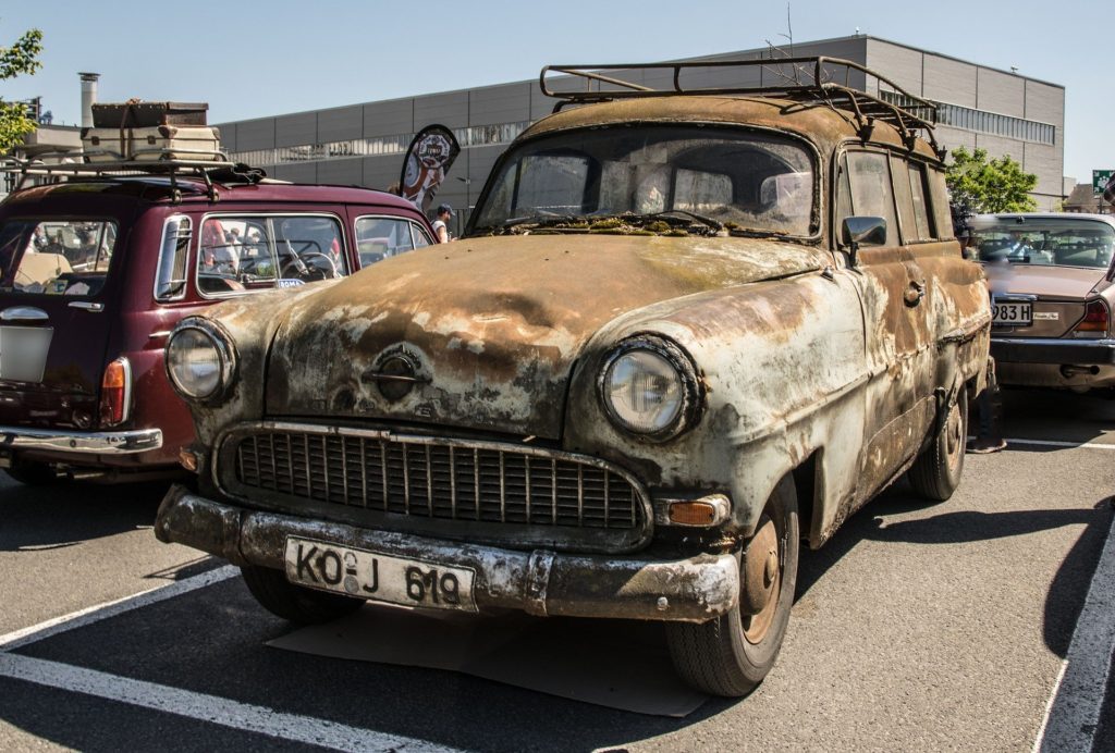 Auto scrap yard near Arlington